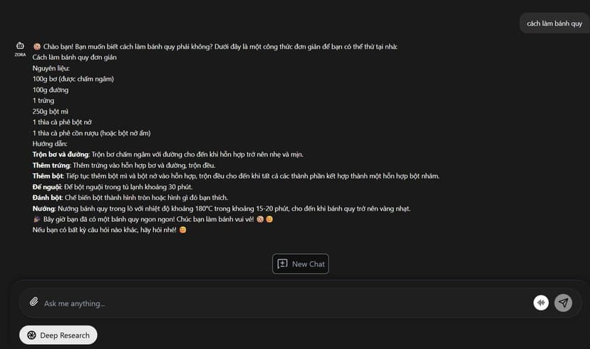 Natural conversation interface